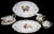 Set of 5 Mitterteich china Meissen Floral pattern serving pieces. Includes 2 platters 14 3/4" x 10", 1 gravy boat with...