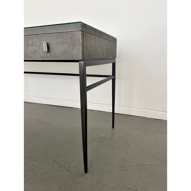 Animal Skin Mitchell Gold Bob Williams Solange Desk For Sale - Image 7 of 10