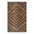 Antique Hooked Rug With Polychromatic Chevron Patterns, From Rug & Kilim For Sale