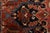 Heriz Rug 8’1” X 11’3” Red Wool Vintage Traditional Hand-Knotted Carpet For Sale - Image 10 of 15
