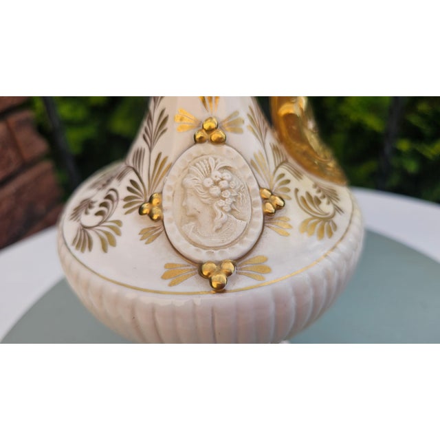 1960s Porcelain Pitcher by G. Gallichani, Italy, 1950s For Sale - Image 5 of 11