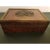 Antique Burl Walnut Cast Bronze Plaque Box. For Sale - Image 9 of 9