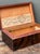 Vintage Hand Painted Tiger Stripe Primitive Box For Sale In West Palm - Image 6 of 12