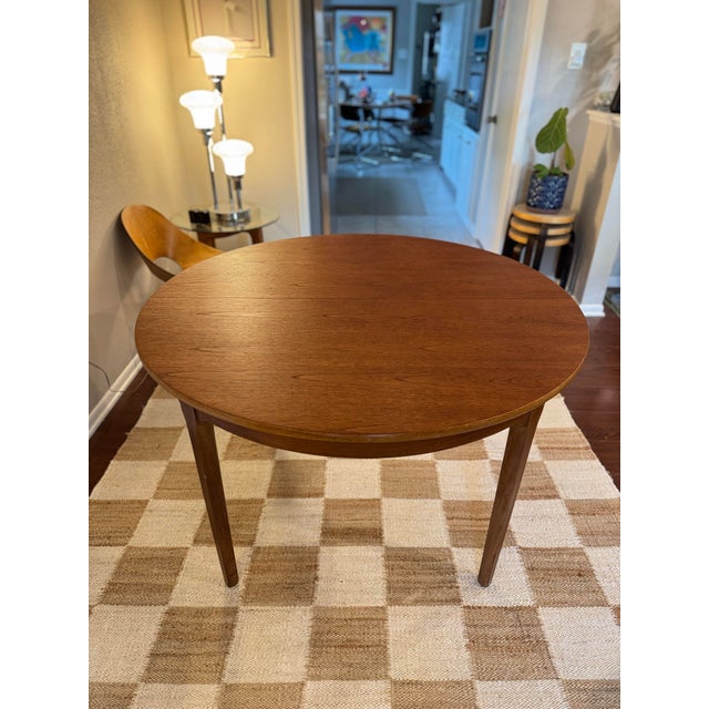 Beautiful Yet Simple Mid Century Modern Round Dining Table by Nathan Furniture Attributed, Circa 1960s. For Sale - Image 12 of 12