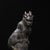Mid 20th Century Vintage Gilt Brass Qilin Figure - Mythical Beast on Column For Sale - Image 5 of 9