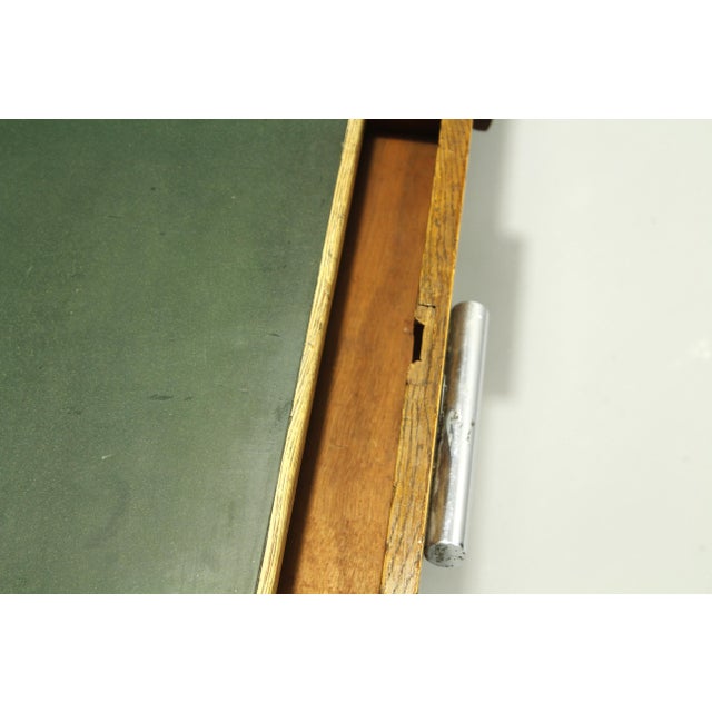 Vintage Bauhaus Desk in Oak, 1930s For Sale - Image 6 of 18