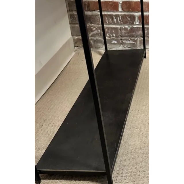 Metal Interlude Home Metal Console Table For Sale - Image 7 of 7