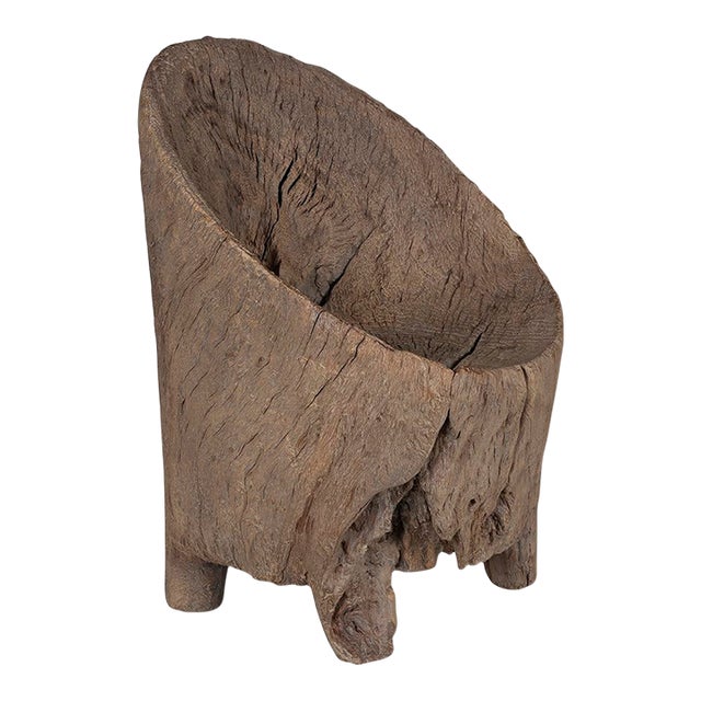 Organic Form Trunk Chair For Sale