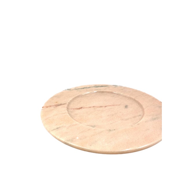 Pink Marble Centerpiece / Tray, Up&Up Italy, 1970s For Sale - Image 6 of 13