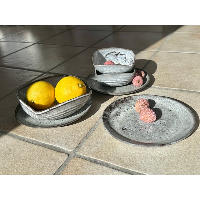 Ceramic Bowls and Plates from Serocka, Germany, 1970s, Set of 6 For Sale - Image 17 of 18