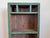 Antique Tramp Art Green Painted Pyramid Carved Étagère Display Cabinet For Sale - Image 4 of 16