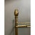Chinoiserie Metal & Glass Etagere Display Shelf For Sale - Image 10 of 11
