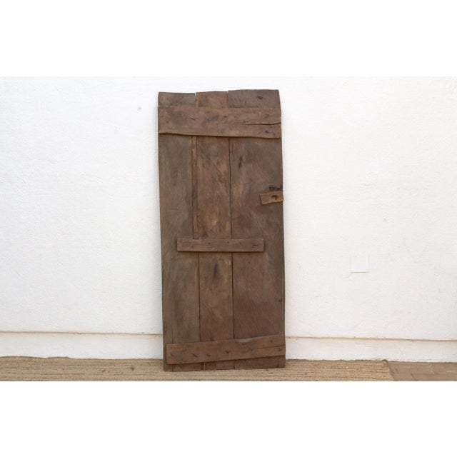 The Threshold Oracle Carved African Nupe Door For Sale In Los Angeles - Image 6 of 7