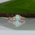 Ethiopian Opal Cabochon Ring With Diamond Accents: Solid 14k Gold, Size 6.75 For Sale In Columbus - Image 6 of 10