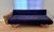 Textile 1960's MCM Sofa - Reupholstered in a Luxuriously Soft Black Chenille and a Burnt Orange/Tan/Brown Paisley Cotton Fabric For Sale - Image 7 of 11