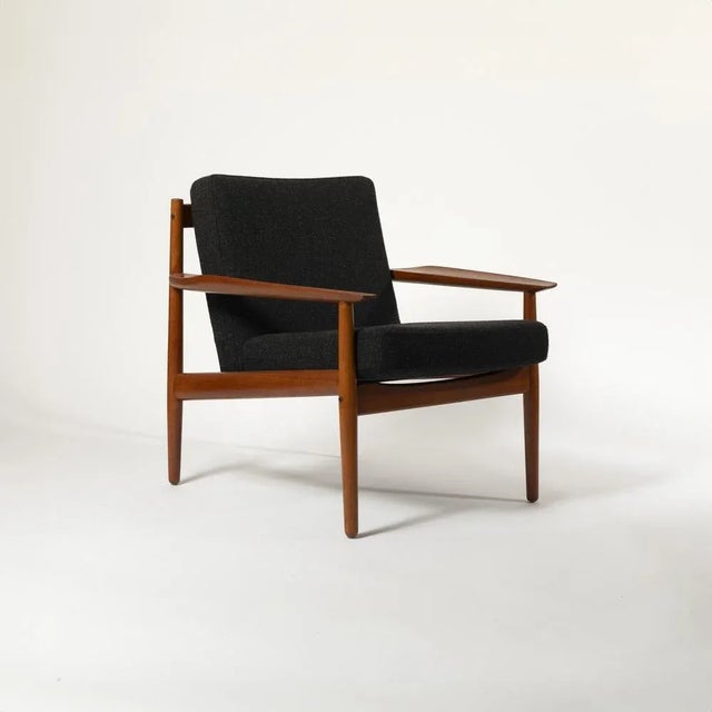 Arne Vodder Lounge Chair by Arne Vodder for Glostrup, Denmark, 1960s For Sale - Image 4 of 11