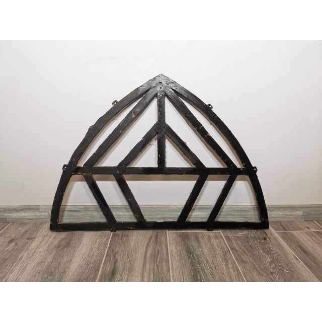 Vintage Metal Lattice Frame For Sale - Image 13 of 14
