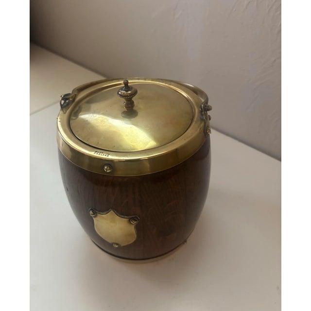 Antique English Biscuit Barrel For Sale In Naples, FL - Image 6 of 7