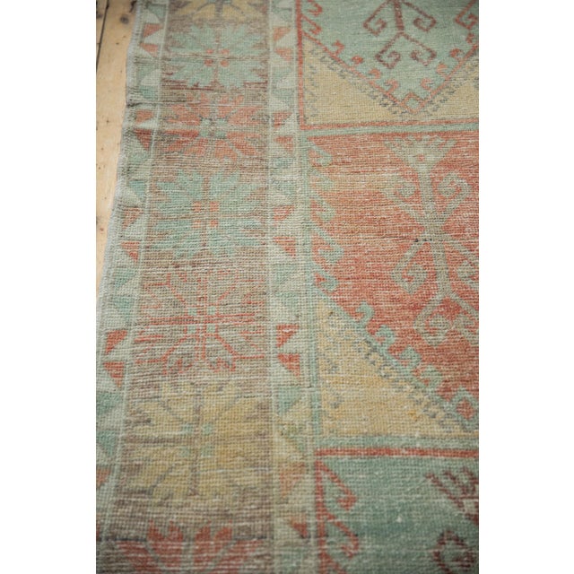Vintage Distressed Oushak Rug Runner - 5'6" x 11'10" For Sale - Image 12 of 12