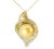 18K Yellow Gold Diamond & Pearl Snake Pendant Slide Make a bold statement with this striking 18K Yellow Gold Diamond &...