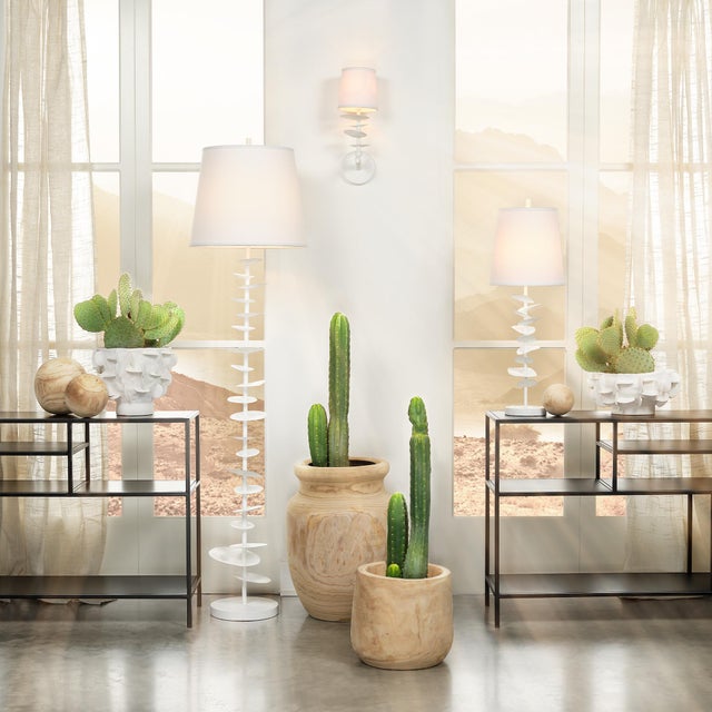 Jamie Young Petals Table Lamp For Sale - Image 4 of 6