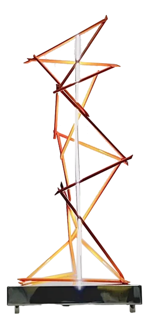 Mark Beattie, Orange Fracture, 2023