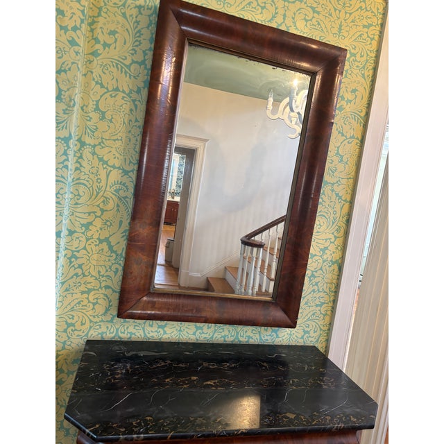 Mid 19th Century Empire Pier Table and Mirror, Attributed For Sale In Washington DC - Image 6 of 6