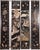 Monumental Chinese Coromandel 12 Panel Room Screen For Sale - Image 11 of 12