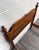 Vintage Twin Size Federal Style Empire Style American Tiger Maple Bed For Sale - Image 9 of 10