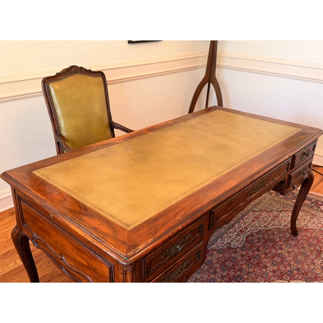 John Widdicom1960-70's French Provincial Style Desk and Executive Chair For Sale - Image 10 of 16
