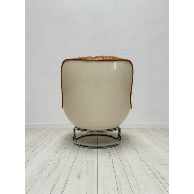 Airborne Set of Vintage Leather Karate Chair Set by Michel Cadestin for Airborne, 1960s For Sale - Image 4 of 16