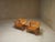 An iconic pair of Spanish Chairs by Børge Mogensen for Fredericia, upholstered in original cognac leather. Carefully...