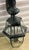 Vintage Oxidized Brass Carriage Lamp/Lantern/Sconce With Blackened Finish For Sale - Image 4 of 8
