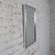 Mid to Late 20th Century MCM to Modern Wall Mirror With Silver Anodized Aluminum Rectangular Frame For Sale - Image 11 of 18