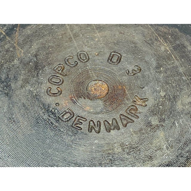 1970s Michael Lax for Copco Danish Cast Iron D3 4 Qt. Dutch Oven For Sale - Image 10 of 11