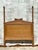 Vintage Regency Carved Bamboo Queen Headboard For Sale - Image 4 of 7