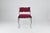 1970s Set of “Sq-Al” Dining Chairs by Willy Rizzo, Chrome and Velvet, Italy, 1970s For Sale - Image 5 of 14