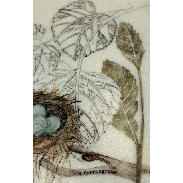 Vintage 1970s Mixed Media Painting "Whisper" by Jan Copperstone For Sale - Image 12 of 12