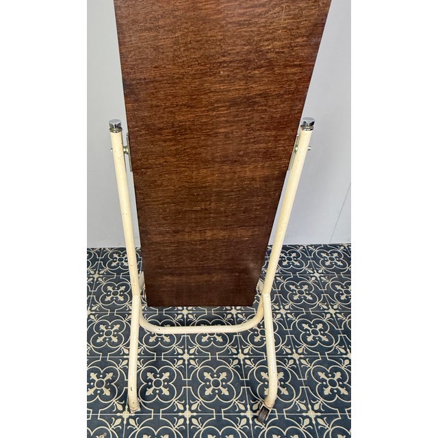Vintage Art Deco Cheval Mirror with Industrial Function, 1930s For Sale - Image 13 of 17