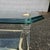 Italian Two-Tier Coffee Table in Glass, 1980s For Sale - Image 14 of 16