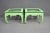 Late 20th Century Chinoiserie Style Green Side Tables For Sale - Image 5 of 9