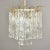 Mid Century Three Tiered Murano Glass Pendant Fixture For Sale - Image 10 of 12