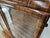Wood French Art Deco Walnut Display Cabinet with Cut Glass, 1940 For Sale - Image 7 of 18