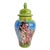 Juan Navarette Ceramic Hand-Painted Lidded Urn For Sale