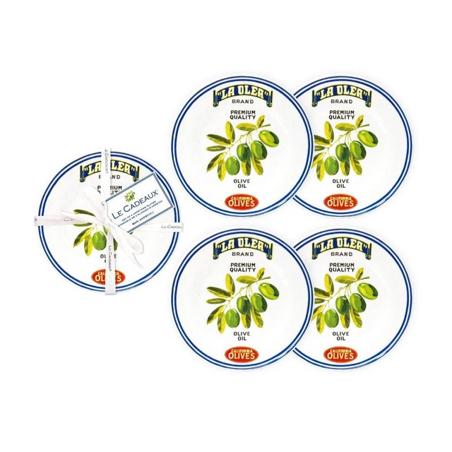 Inspired by the traditional artwork found on olive oil bottles and cans in the growing regions of Italy and California, we...