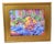 2020s Impressionist Bowl of Lemons Painting Including the Antiqued Gold Wood Frame For Sale - Image 5 of 5