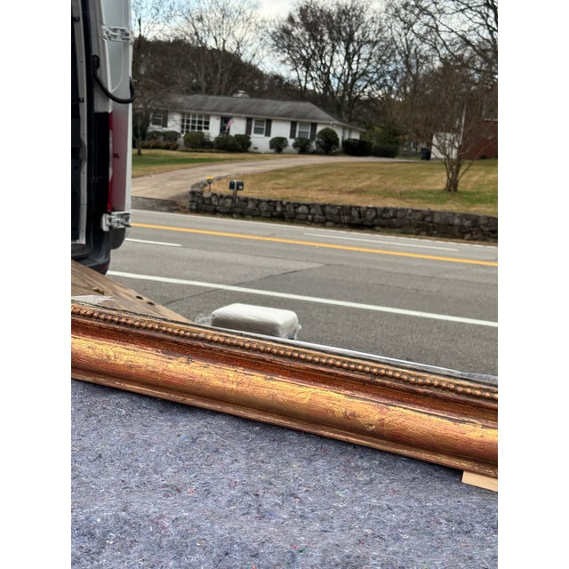 Bronze 19th Century Louis Philippe Mirror For Sale - Image 8 of 11