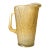Marigold Carnival Glass Ribbed Bark Texture Pitcher For Sale