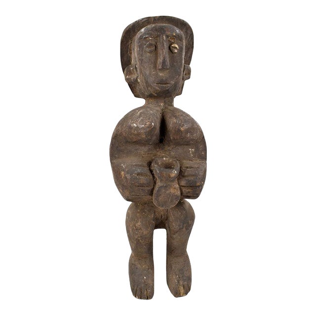 Early 20th Century Mambila Tadep Standing Figure Cameroon For Sale