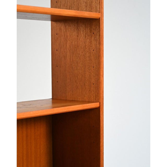 Scandinavian Teak Bookcase, 1950s-1960s For Sale - Image 4 of 9